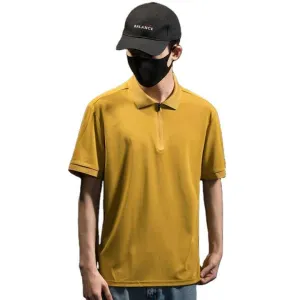 حجم كبير نصف كم تنفس الرجال صالة الألعاب . Plus Size Half Sleeve Breathable Men's Gym Fashion