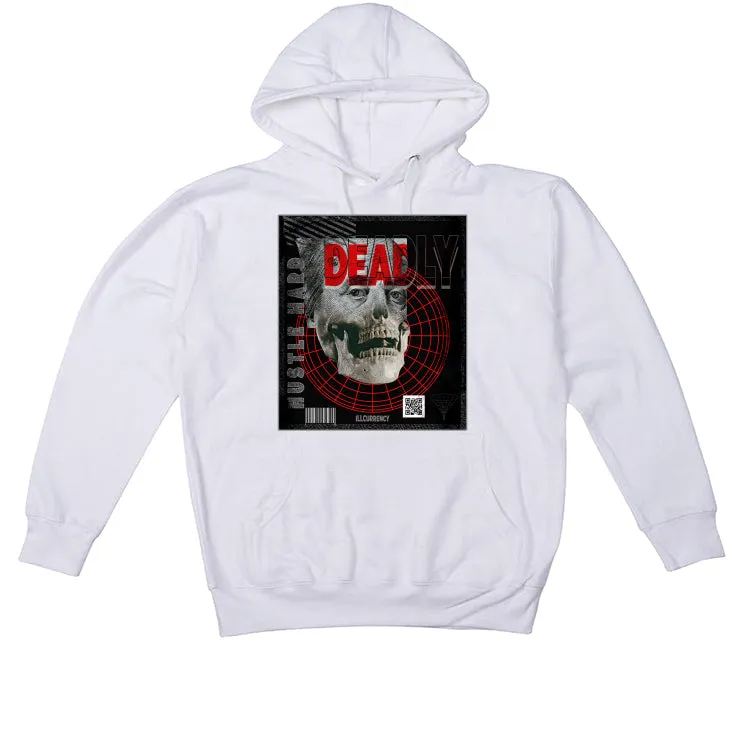 Air Jordan 13 Retro “Black Flint”| ILLCURRENCY White T-Shirt (DEADLY)