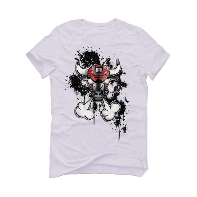 Air Jordan 4 Retro “White Oreo" 2021 White T-Shirt (Iron bull)