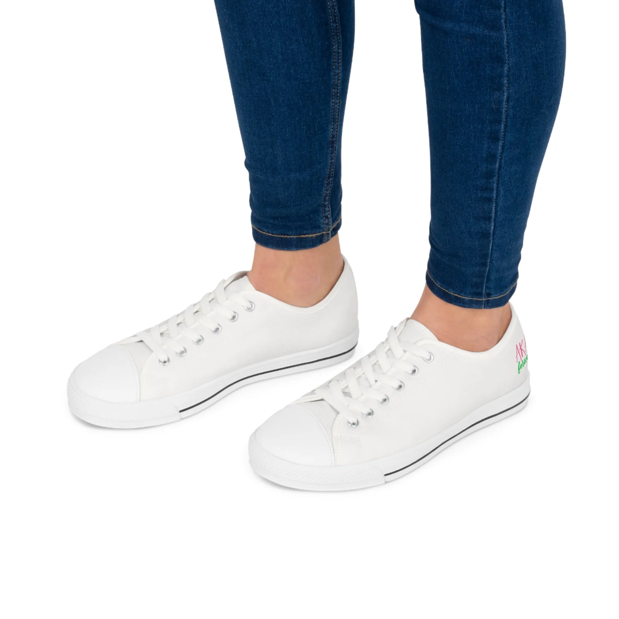 Alpha Kappa Alpha Women's Low Top Sneakers