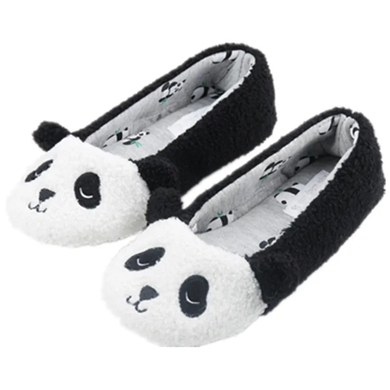 Animal Slippers Spring and autumn Winter home panda home cotton slippers UGG Style