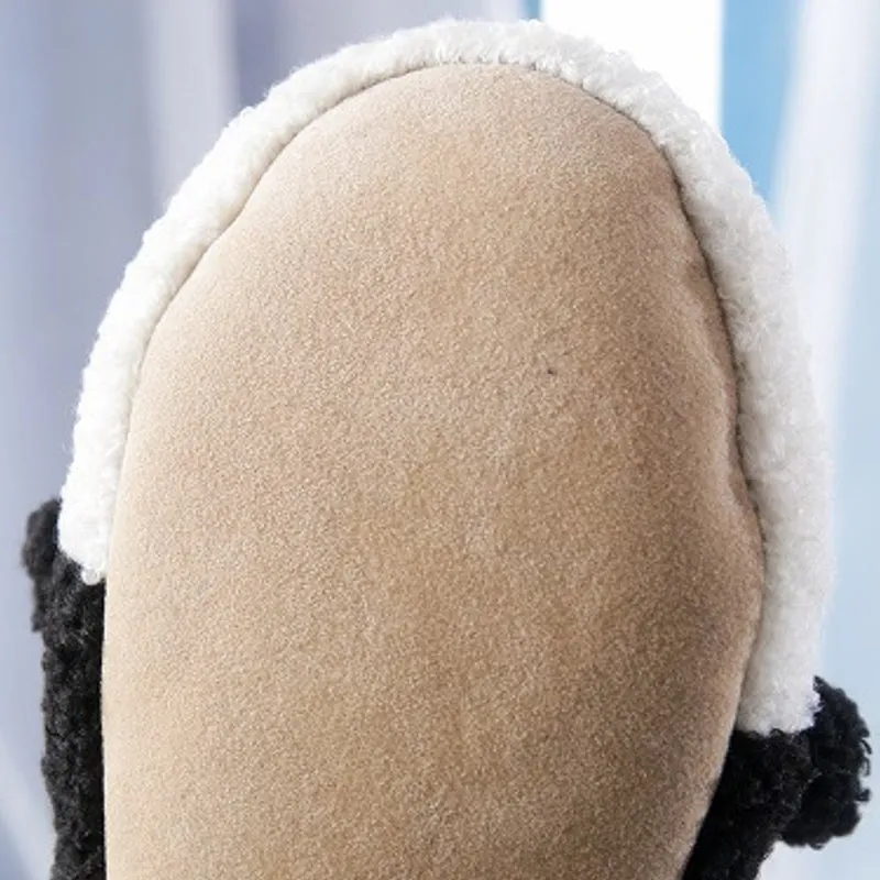 Animal Slippers Spring and autumn Winter home panda home cotton slippers UGG Style