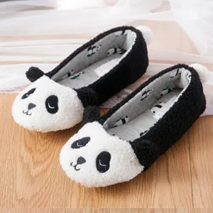 Animal Slippers Spring and autumn Winter home panda home cotton slippers UGG Style