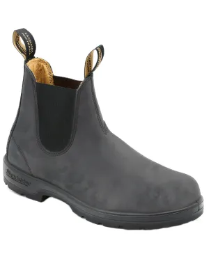 Blundstone 587 Rustic Black Leather Boots