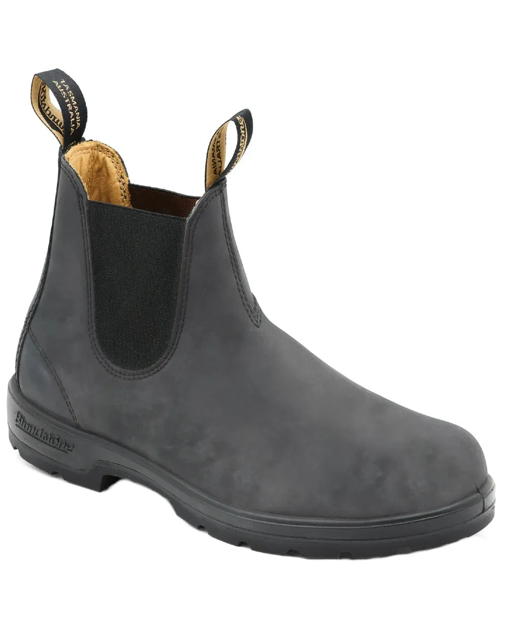 Blundstone 587 Rustic Black Leather Boots