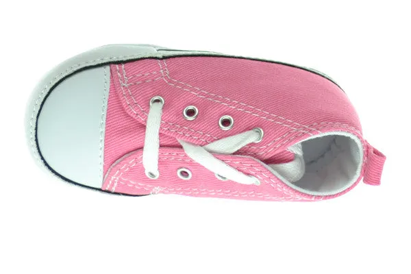 Converse Chuck Taylor First Star Infants/Toddlers Shoes Pink/White