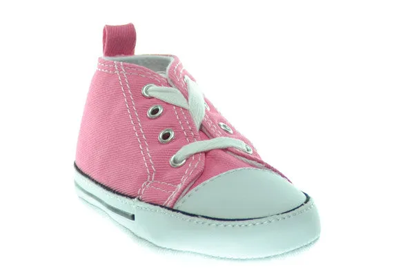 Converse Chuck Taylor First Star Infants/Toddlers Shoes Pink/White