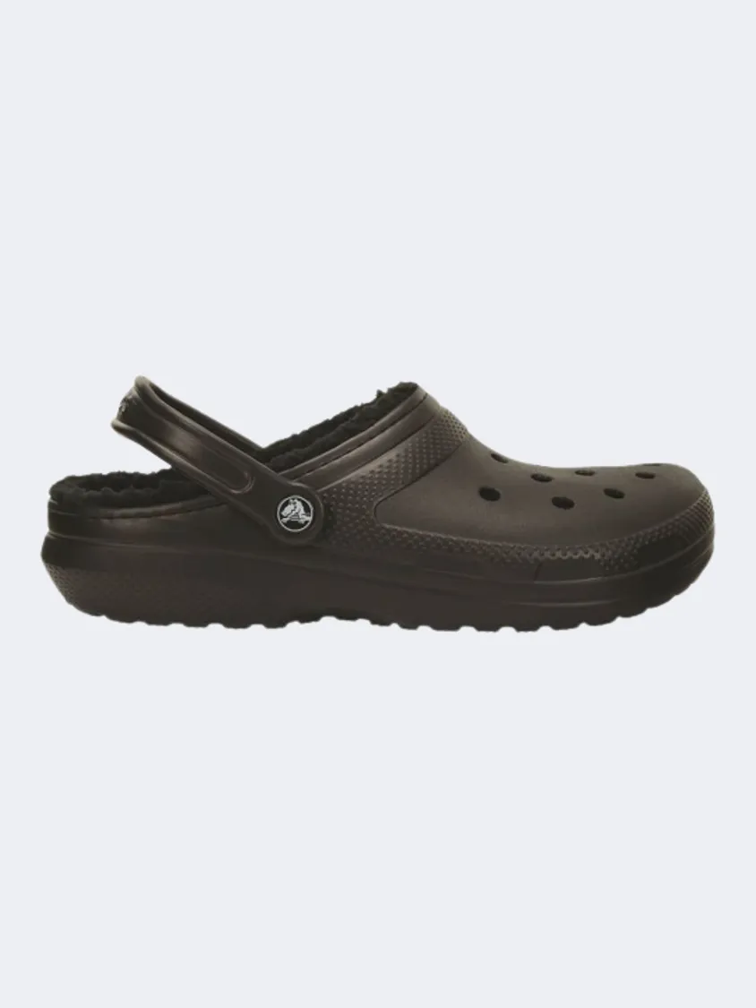 Crocs Classic Lined Clog Unisex Lifestyle Slippers Black