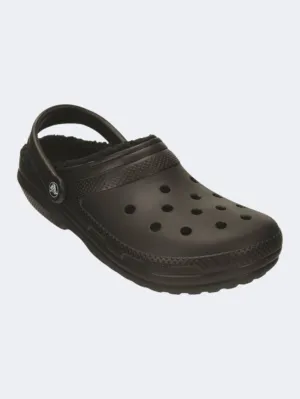 Crocs Classic Lined Clog Unisex Lifestyle Slippers Black