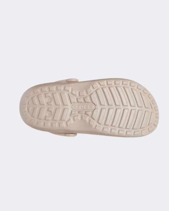 Crocs Classic Lined Clog Unisex Lifestyle Slippers Mushroom/Bone