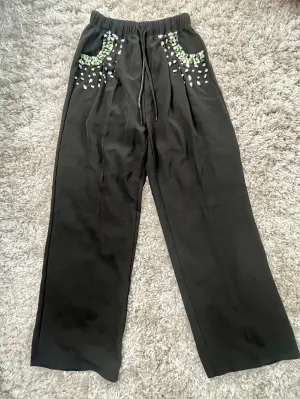 Crystal Pockets Pants
