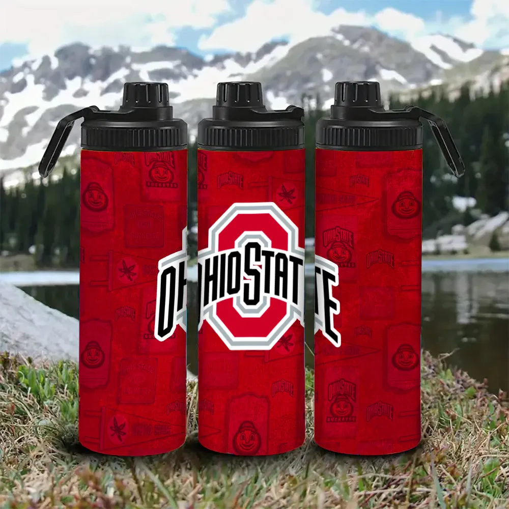 Customized Name University of Ohio Water Bottle