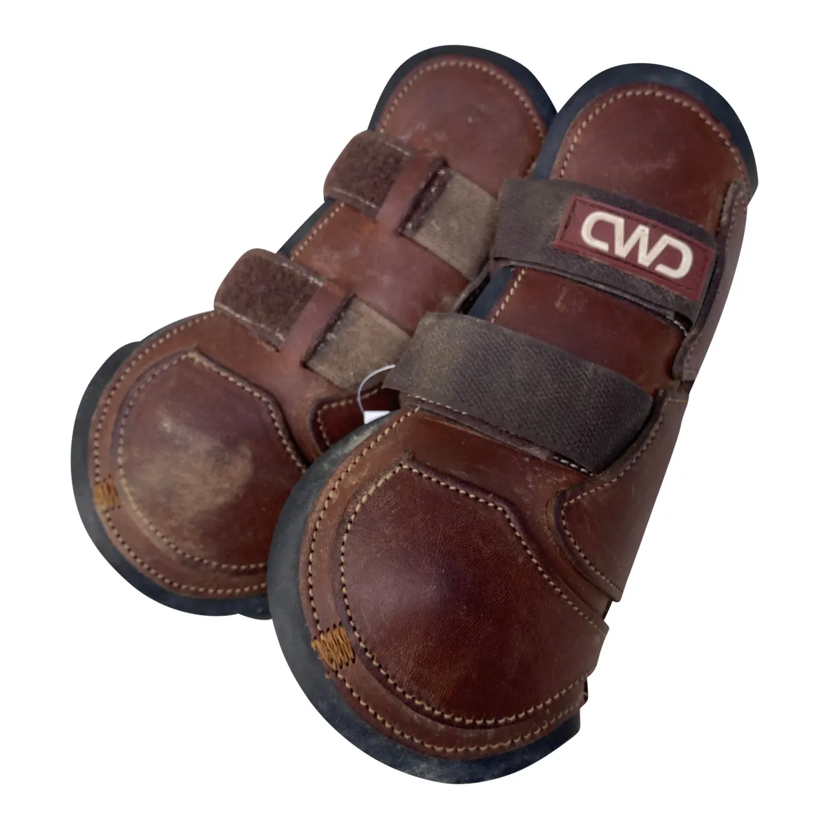 CWD Velcro Tendon Boots in Havana - Medium Pony