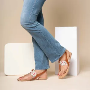 Deccan Garden T Strap Sandal
