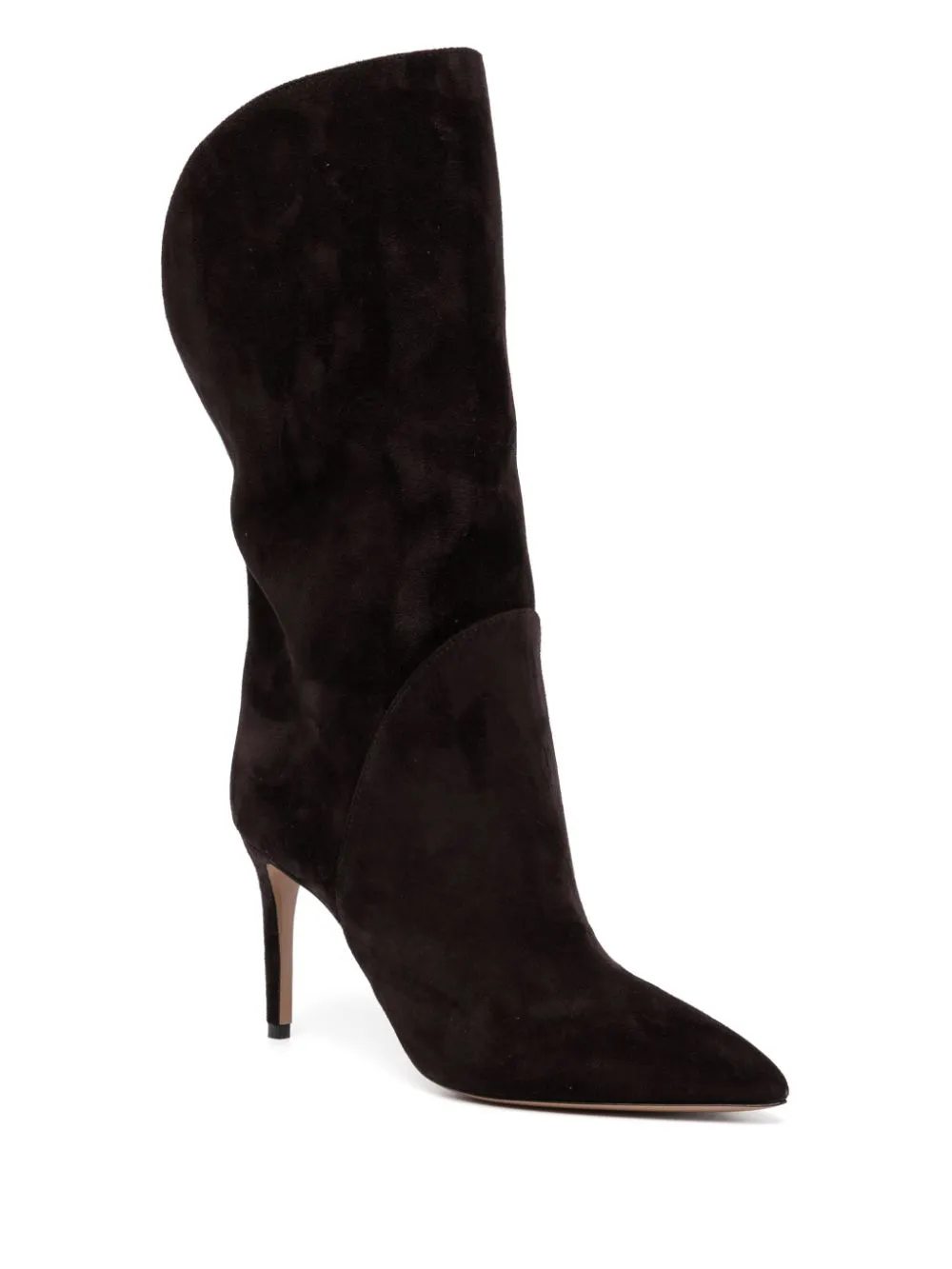 Gaia Midcalf 85mm Boot in Grape