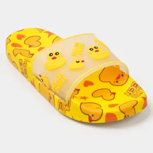 Girls Character Slipper - Yellow