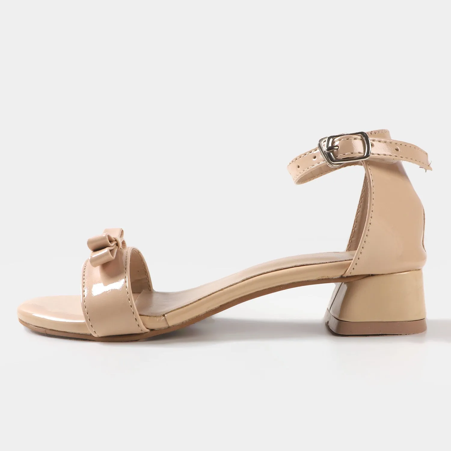 Girls Sandal Heels 456-4 - BEIGE