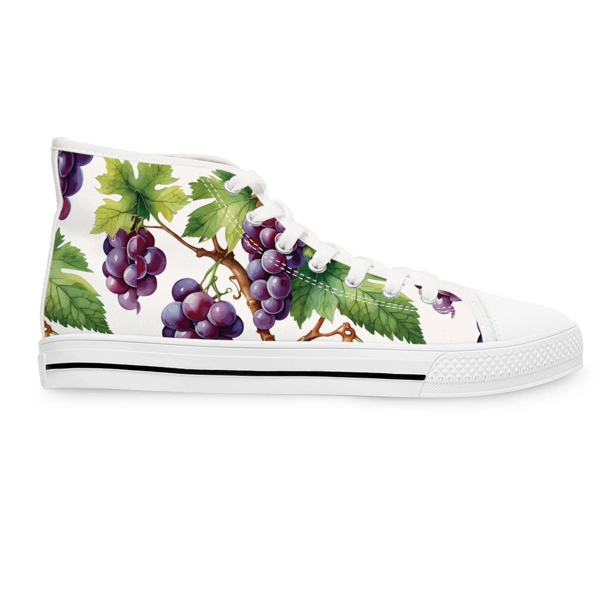 Grape Women's High Top Sneakers