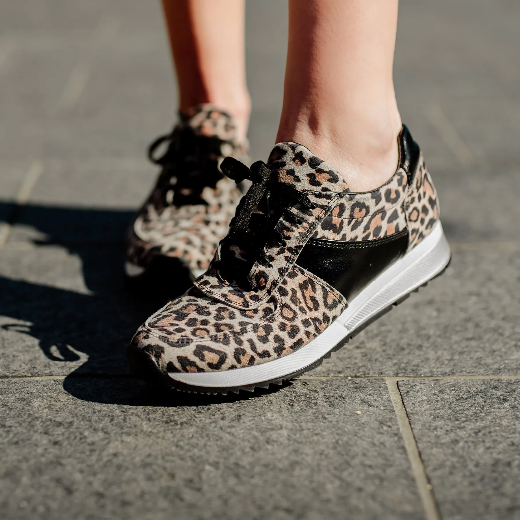 Holly Fashion Sneakers: Leopard