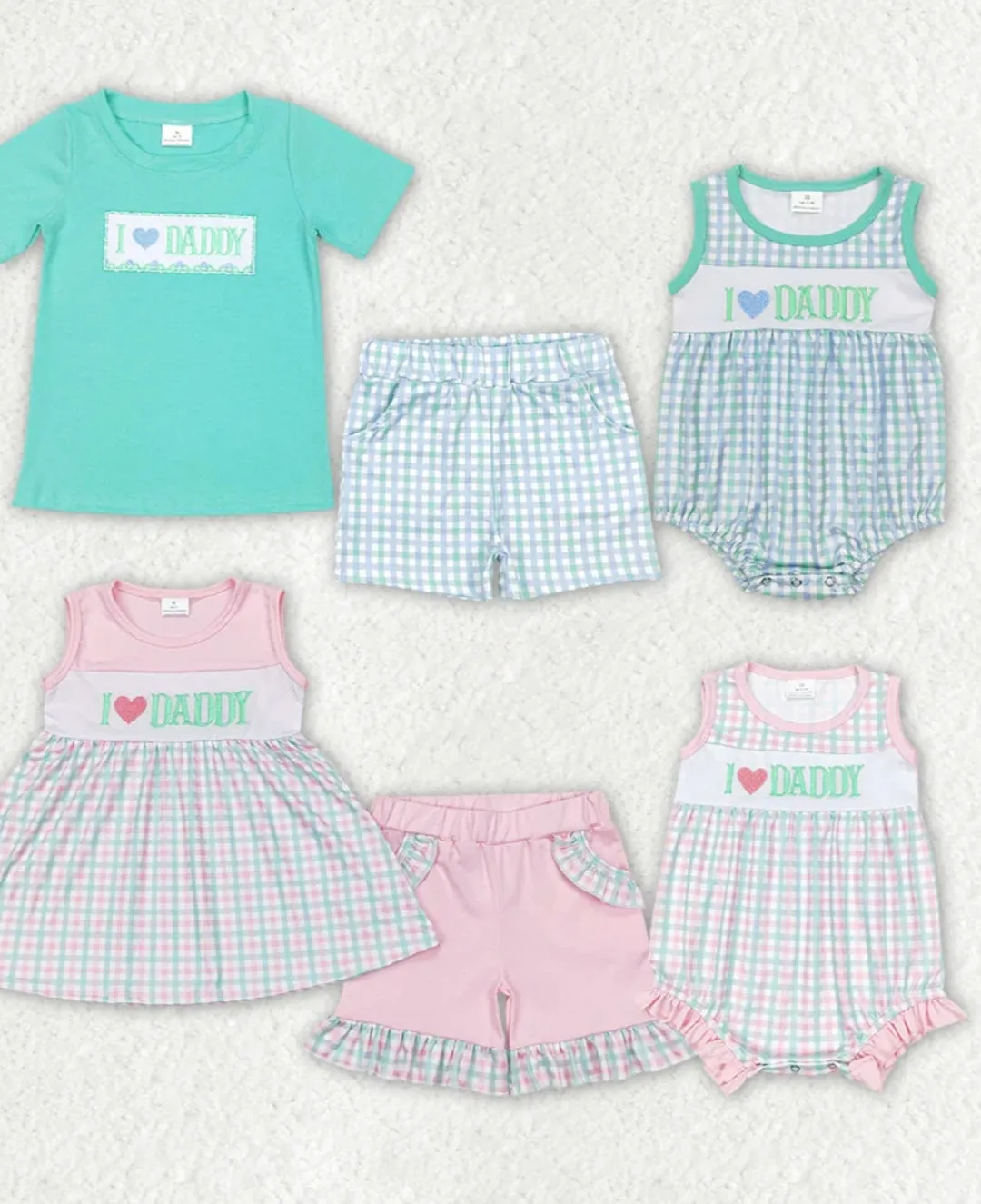 I love dad short set