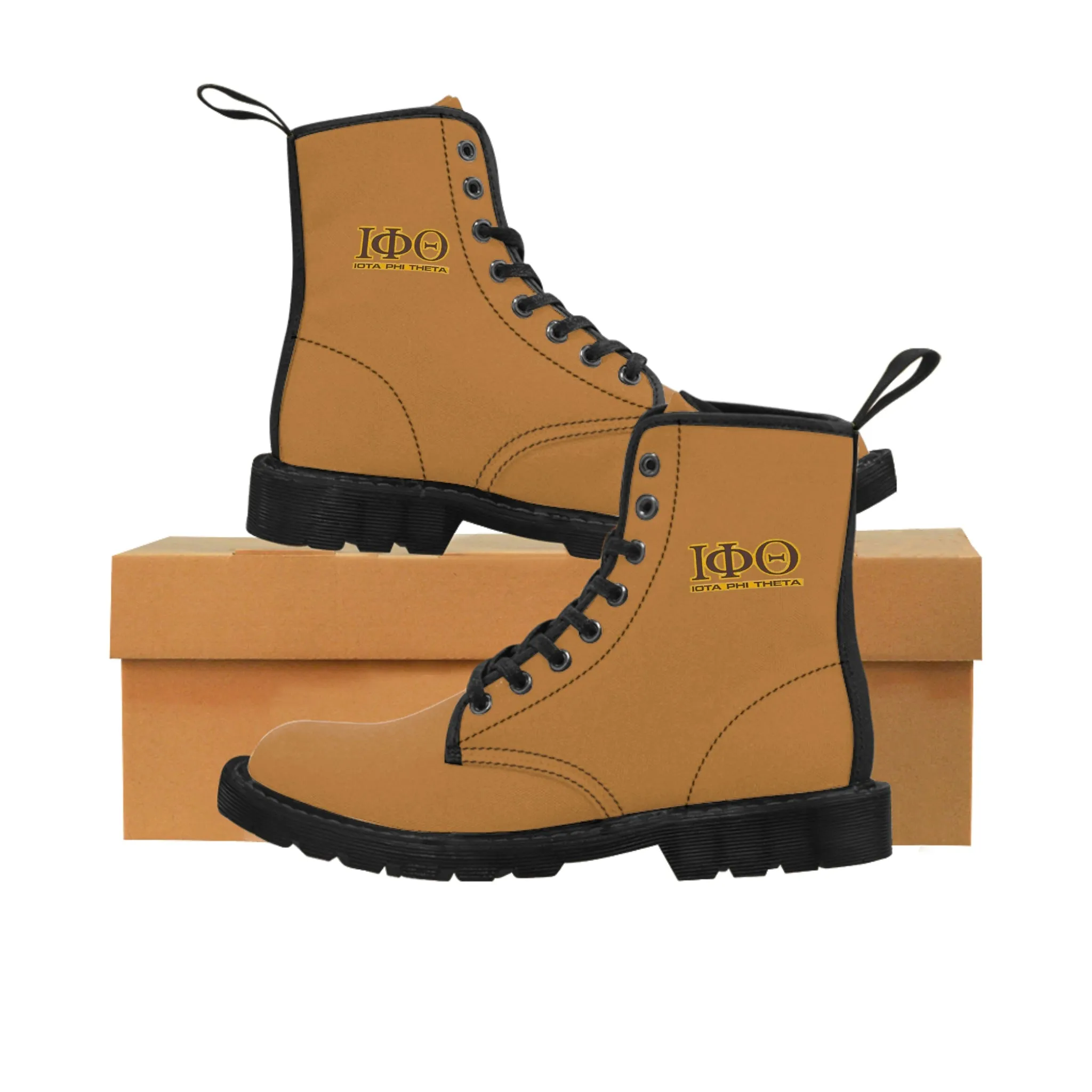 Iota Phi Theta Men's Canvas Boots
