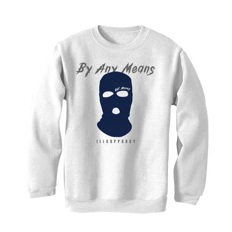 Jordan 1 Retro High COJP Midnight Navy White T-Shirt (By any means)
