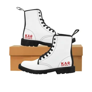 Kappa Alpha Psi Men's Canvas Boots