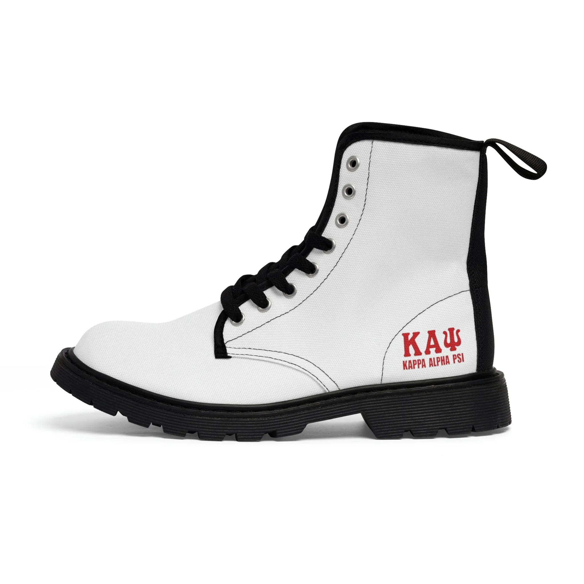 Kappa Alpha Psi Men's Canvas Boots