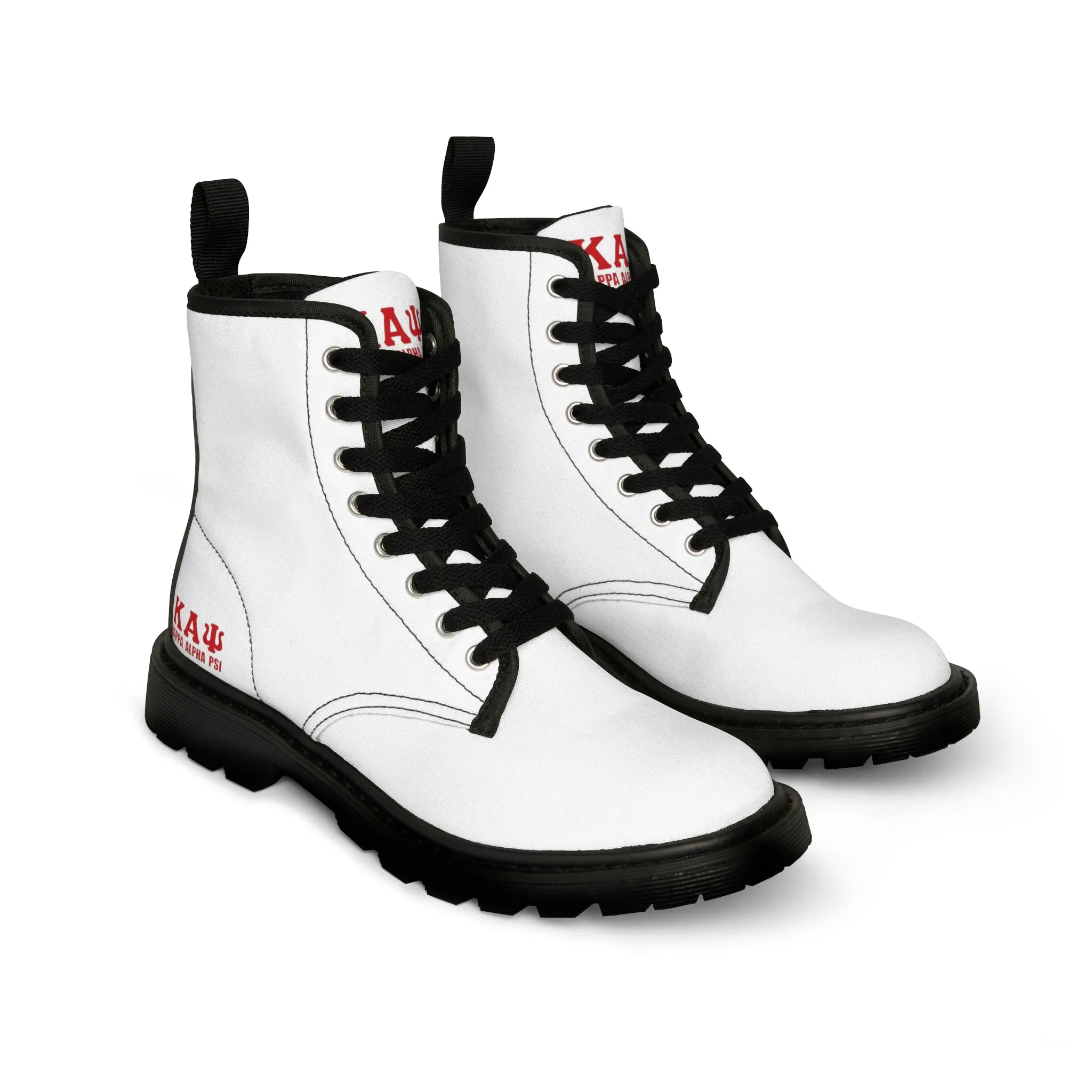 Kappa Alpha Psi Men's Canvas Boots