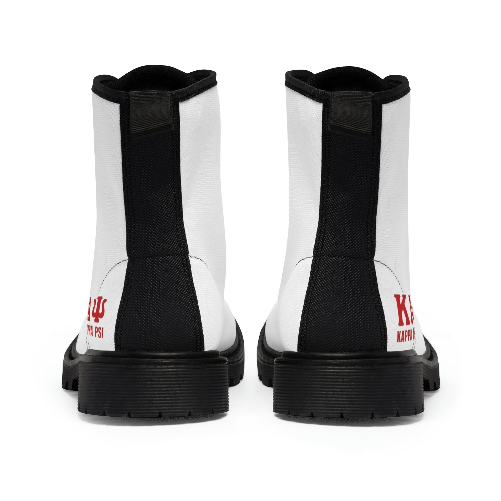 Kappa Alpha Psi Men's Canvas Boots