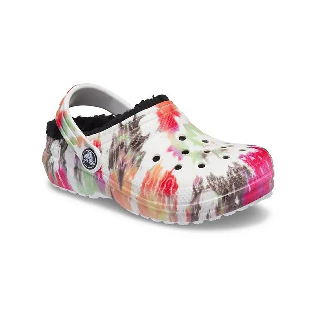 Kids' Classic Lined Tie-Dye Graphic Clog