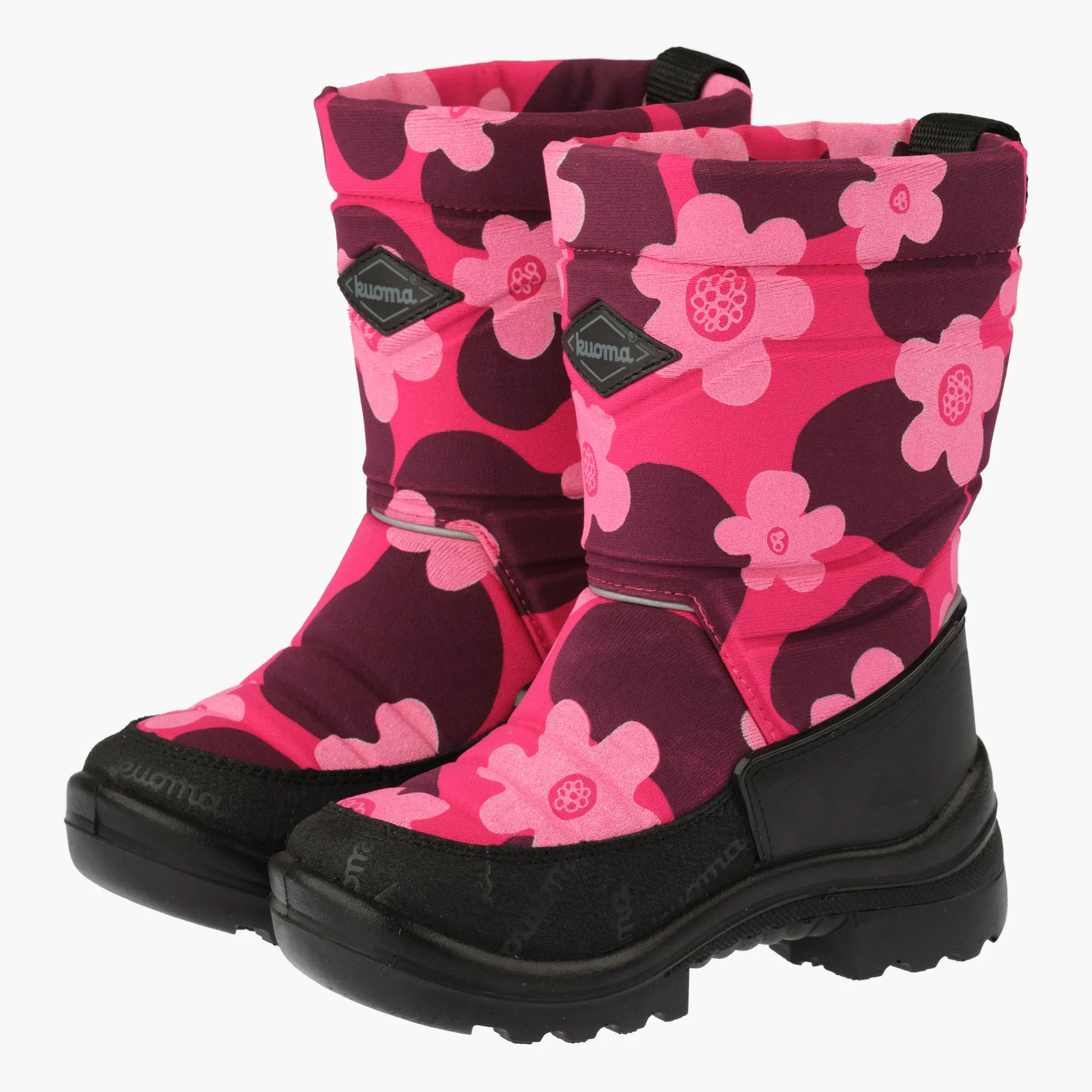 Kids´ winter boots Putkivarsi, Pink Flower