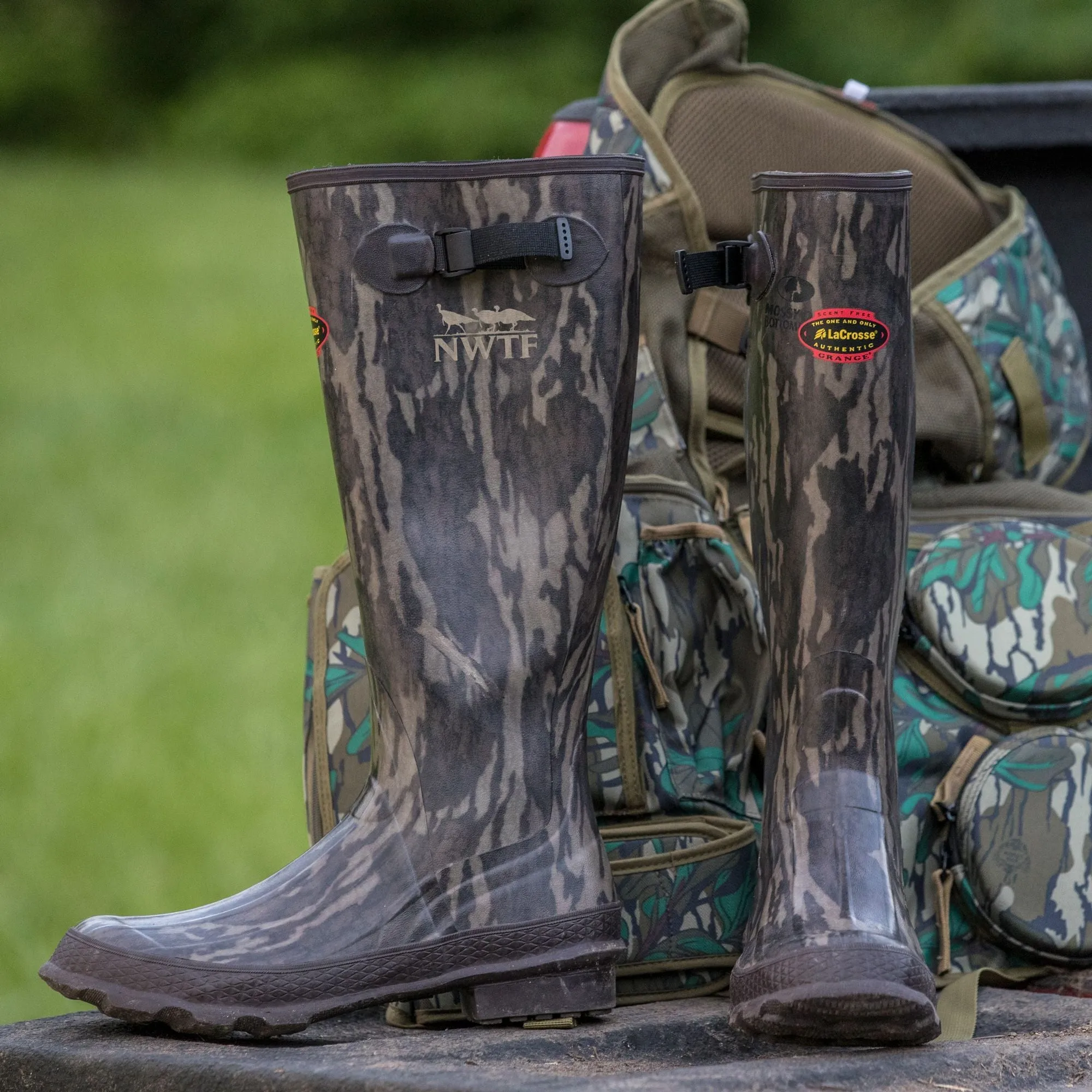 LaCrosse Men's Grange 18" Rubber Hunt Boot - Mossy Oak - 322142