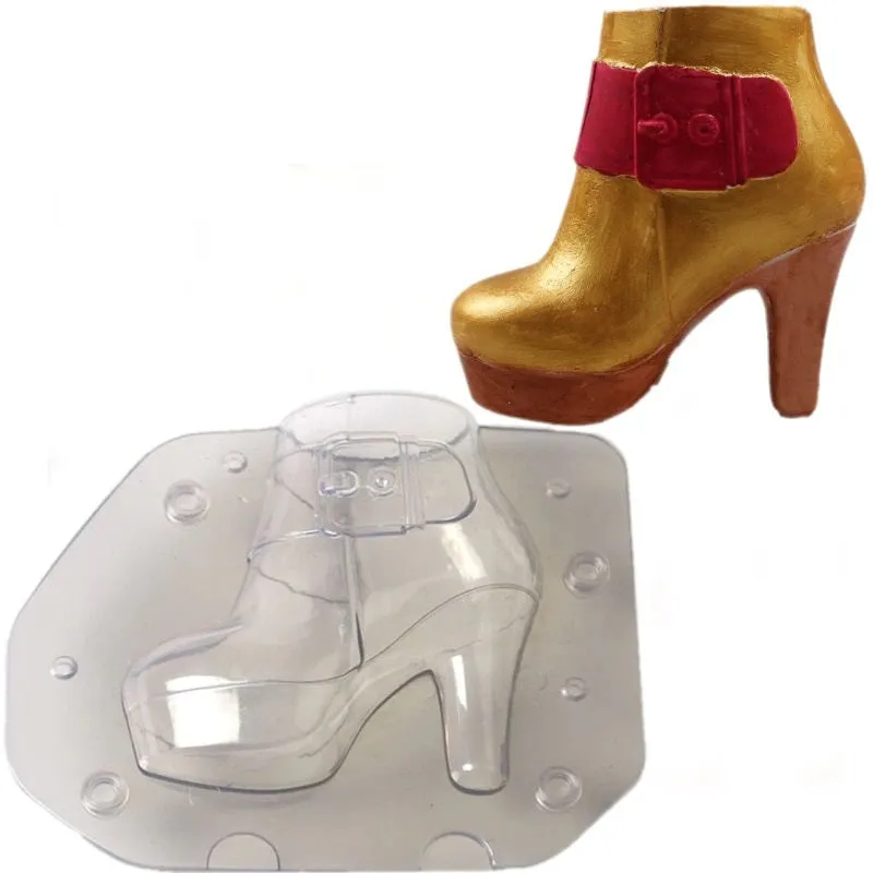 Lady Shoe Acrylic Chocolate Mold Large Size