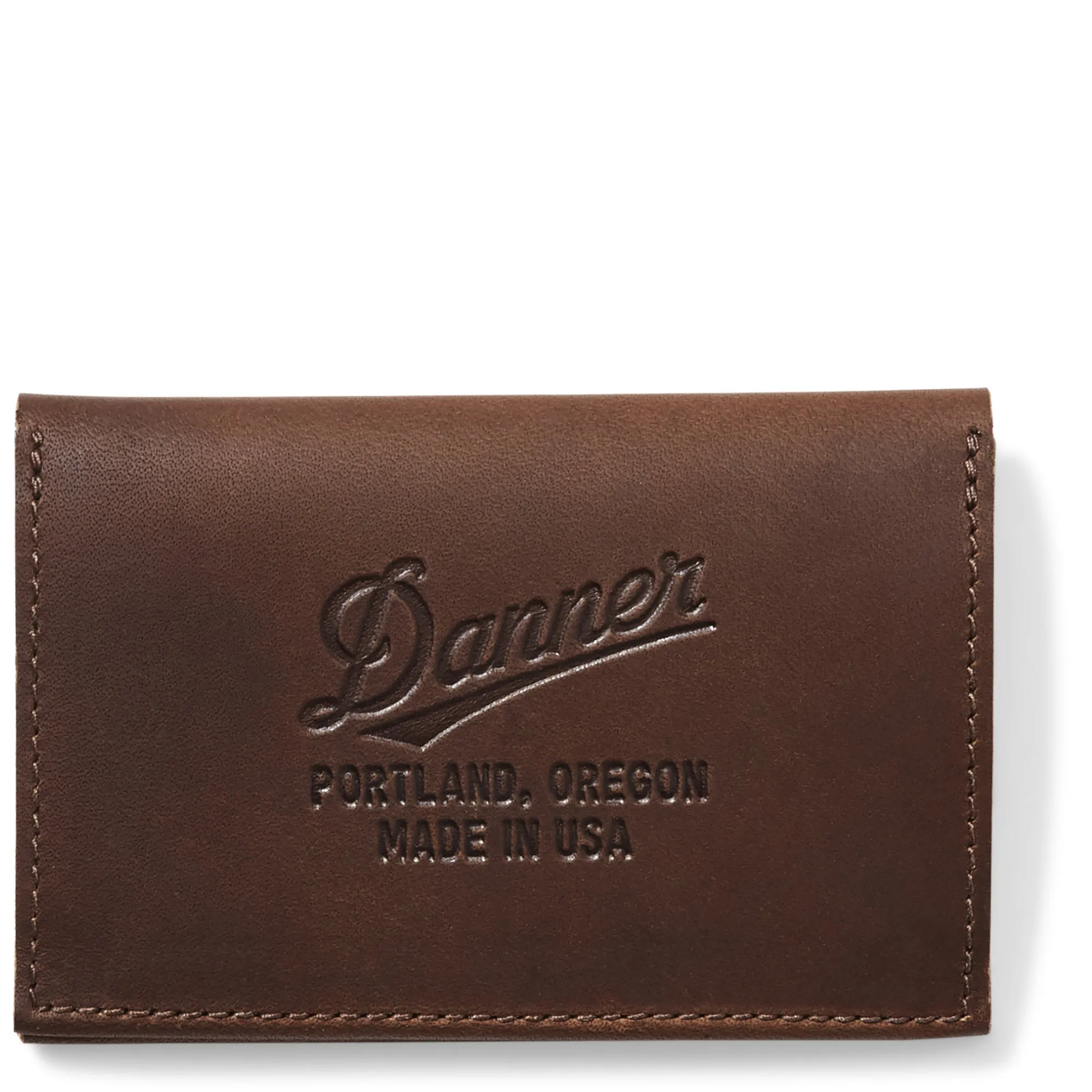 Leather Wallet - Brown