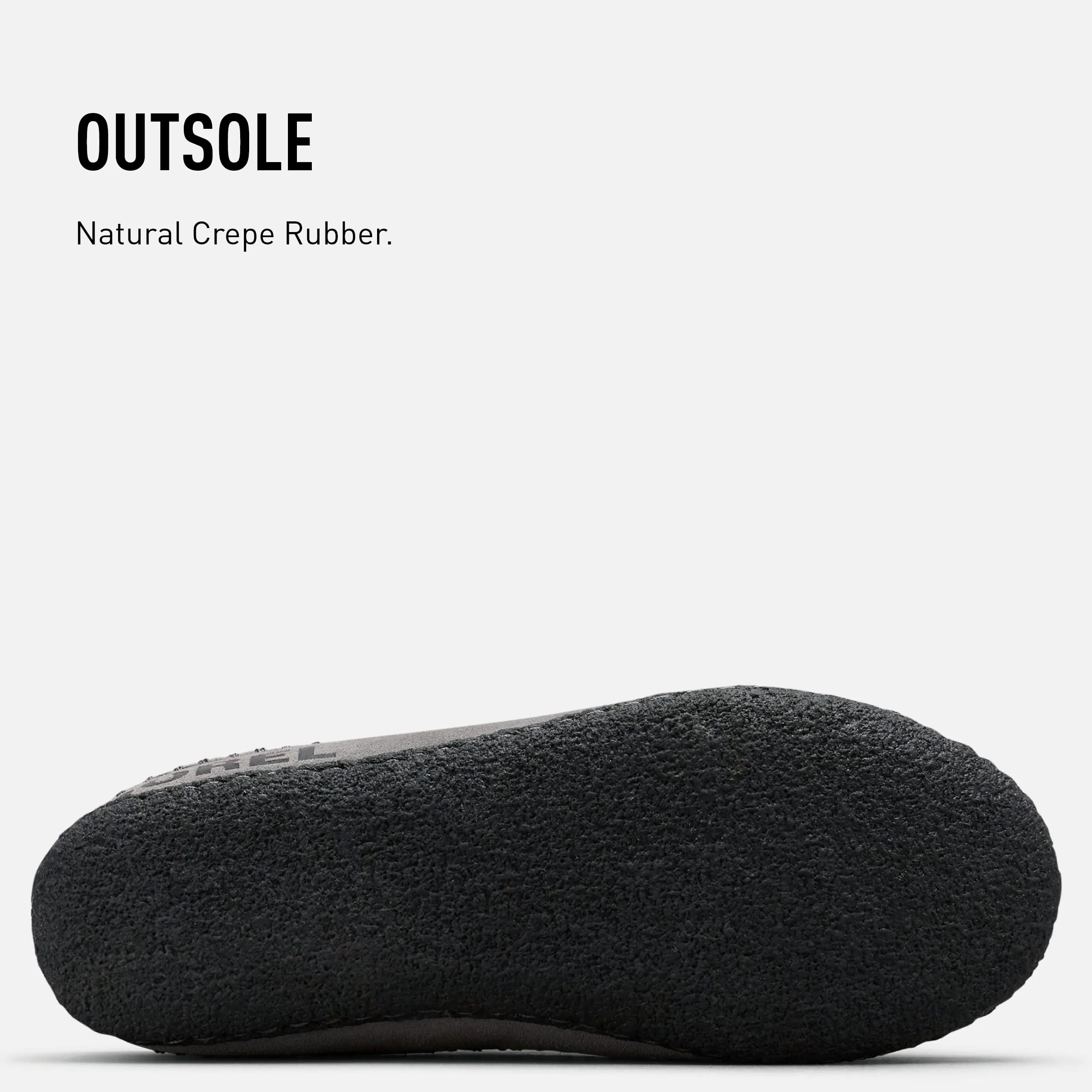 Men's Shoes Sorel FALCON RIDGE II Suede Slippers 1869741052 QUARRY / BLACK