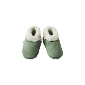 Nature Baby - Lambskin Booties - Lily Pad