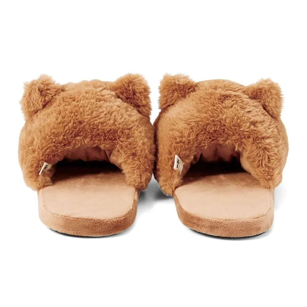 Pat and Pet Emporium | Shoes | Women's Plush Kitten Slippers