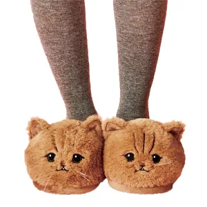 Pat and Pet Emporium | Shoes | Women's Plush Kitten Slippers