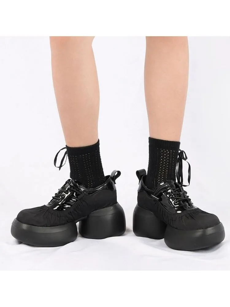 Platform heel short boots【s0000004480】