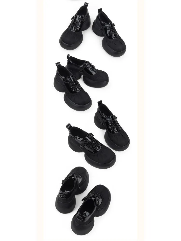 Platform heel short boots【s0000004480】
