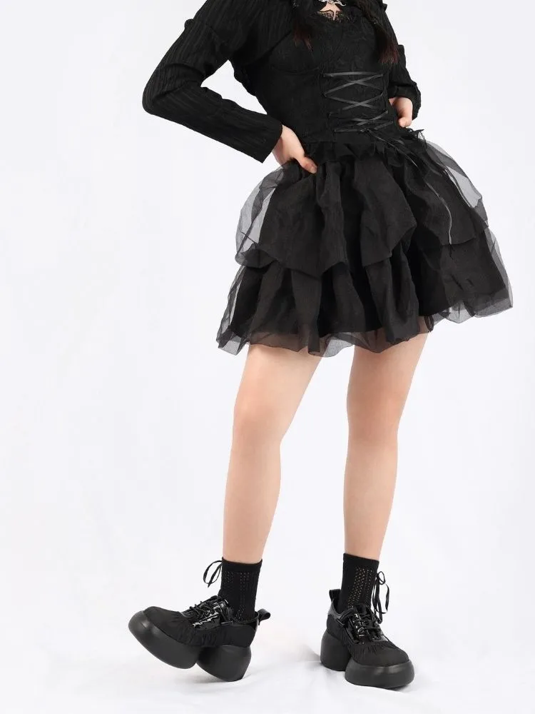 Platform heel short boots【s0000004480】