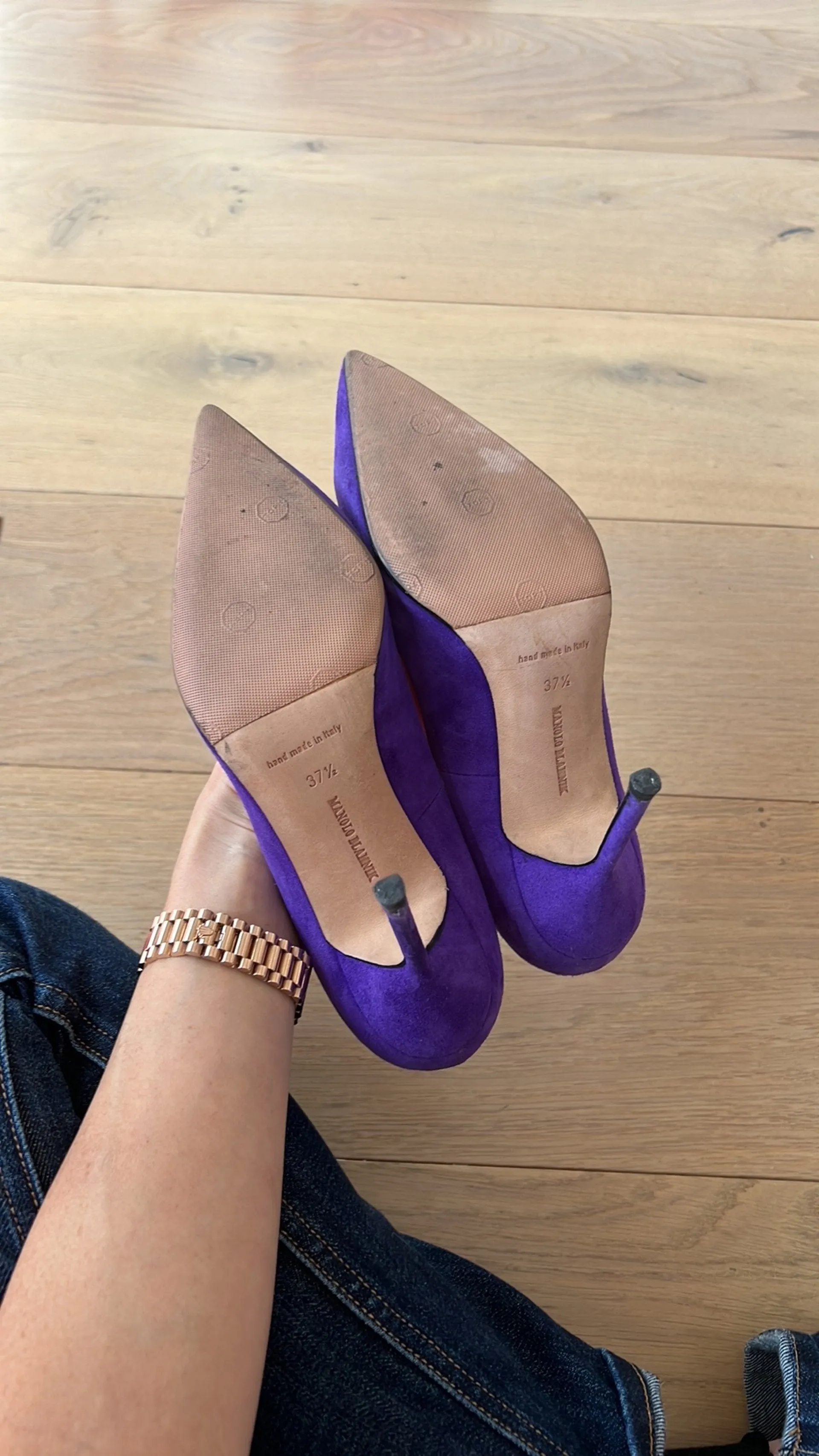 Purple High Heels - 7