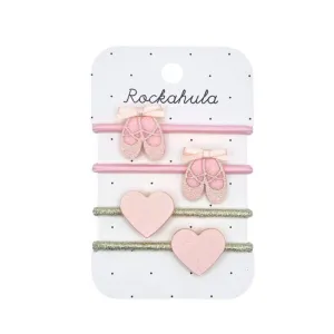 Rockahula Ballet Shoes Glitter Hair Bobbles