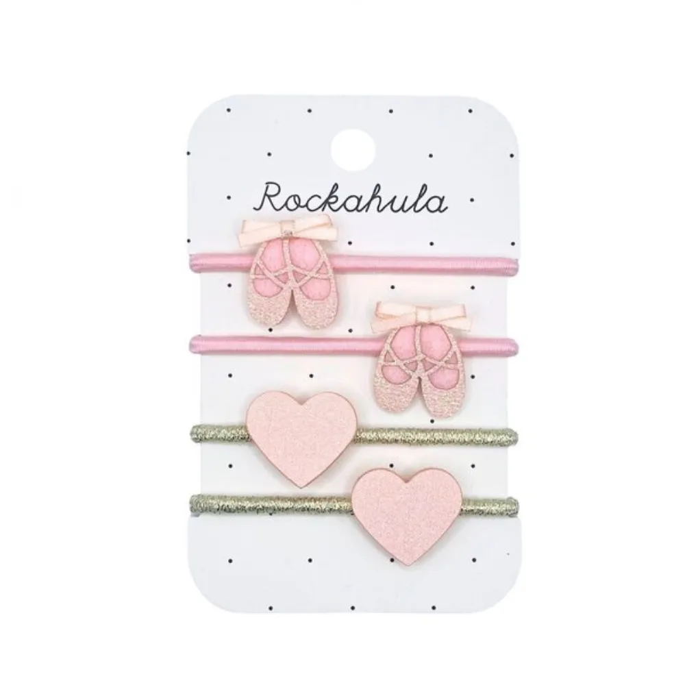 Rockahula Ballet Shoes Glitter Hair Bobbles