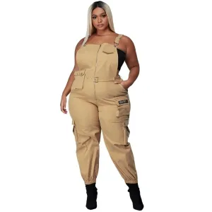 Sexy Back | Khaki Bibs