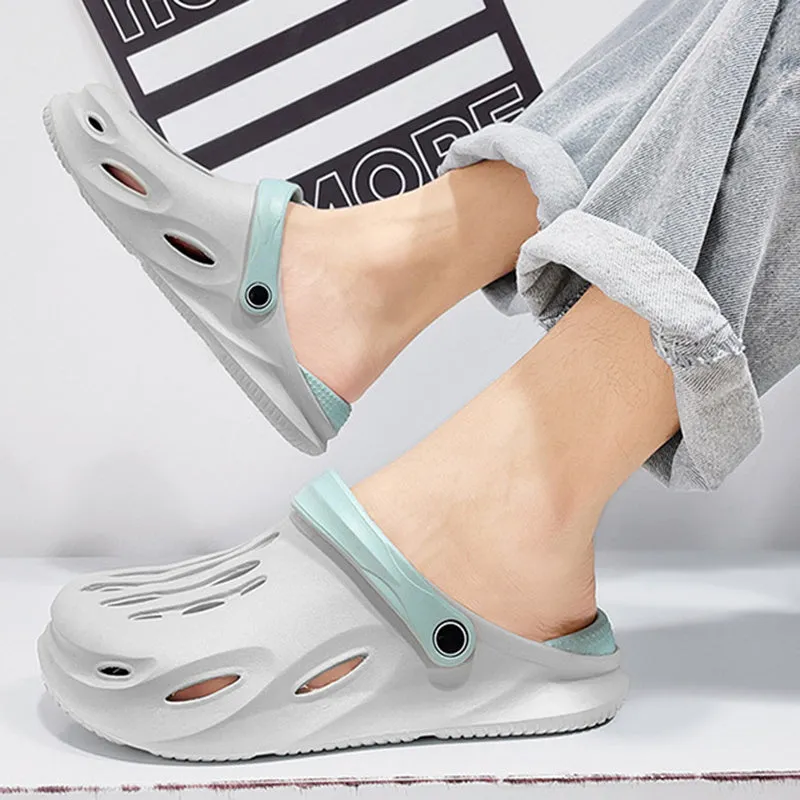 Soft soled indoor outdoor slippers