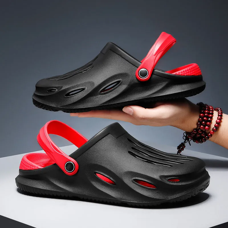 Soft soled indoor outdoor slippers
