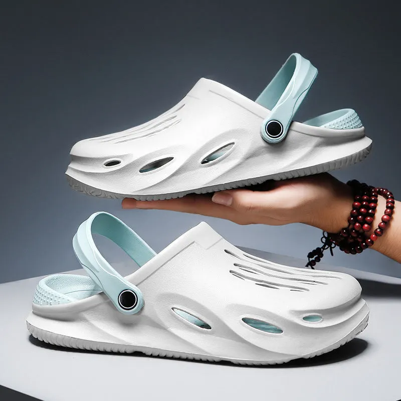 Soft soled indoor outdoor slippers