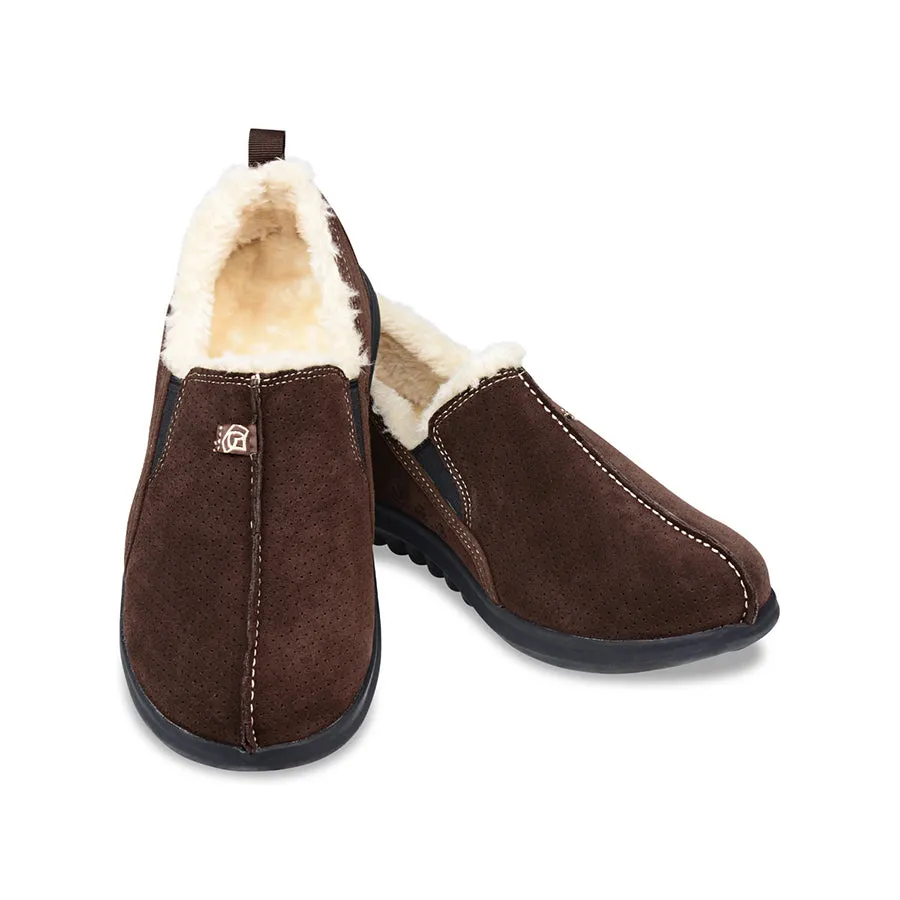 Spenco Supreme Shearling Slippers for Men